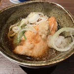 酒としゃけ SALMON'S -  鮭と生麸の揚げ出し