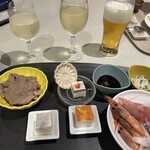 グランドメルキュール浜名湖リゾート&スパ - 夕食はお酒は生ビール、ワイン、白ワイン何杯でも