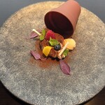 THE DINING シノワ唐紅花＆鉄板フレンチ蒔絵 - 