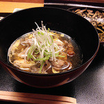 寿司処静 - らくようの入った茸の炊き上げ　2014.11.12