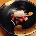 寿司処静 - 鯨ベーコン　2014.11.12