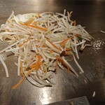 ステーキハウス インディアンズ - サービスの焼き野菜