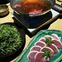 鴨料理専門店 鴨亭 - 京鴨のしゃぶしゃぶ