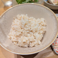 割烹ダイニング波里 - 玄米ごはん
