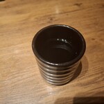 焼肉うしごろ - 温かいお茶です。