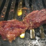 和田 - ハラミ焼いてます