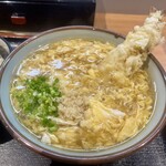 麺処 美松 - けいらん えび天うどん
