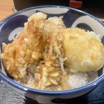 麺処 美松 - ミニ親子天丼