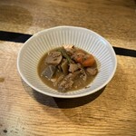 晴れのち晴れ - ■お通し ¥440 筑前煮