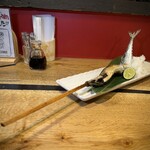 晴れのち晴れ - ■秋刀魚の原始焼き ¥1.749 