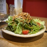 晴れのち晴れ - ■自家製ドレッシングのグリーンサラダ(M) ¥759