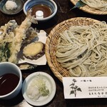 うずら家 - 天ざるそば＠２０００円