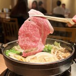 すき焼き 北海道産ズワイガニ・タラバガニ 食べ放題 和牛とカニ - 