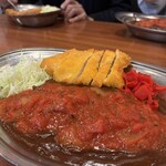 カレーの市民アルバ - トマトで一気に味が広がる気がします。