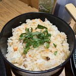 素揚げ酒場 パリパリ - 鮭ご飯