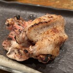 串兵衛 - 手羽先340円、二個付、山椒塩、大きくて食べ応えある