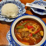 メナムのほとり - 「ゲーンパーヌア(森のカレー牛肉入り)」1,650円