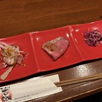 百織 - 飲み放題付きの5,500円のコース　前菜