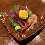 百織 - 飲み放題付きの5,500円のコース　刺身