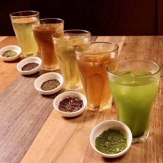 全40種！！オリジナルのお茶割りを堪能♪