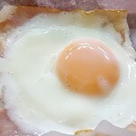 ニュー泊崎荘 - 朝食膳 ベーコンエッグ