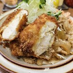 キッチン南海 - チキンカツ&しょうが焼き ライス