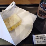 タリーズコーヒー - モーニングセット(たっぷりタマゴサンド・本日のコーヒー)