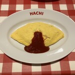 MAGO HACHI KITCHEN - オムライス(小さめ)。