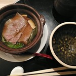 日本料理 おやま - 牛の煮込み