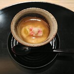 日本料理 おやま - 蟹のかぶら蒸し