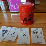 天童製麺 - この一味旨いっす♪