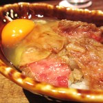 鳥茂 - すき焼き飯