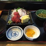 Mikiya - 味喜や　日替わり刺身定食　885円