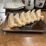 肉汁餃子のダンダダン - 定番の焼き餃子！京都や大阪の専門店や埼玉の中華チェーンと比べると倍の値段だが、肉高配合ならではの食感と肉汁の旨さを味わえるというのが、私の意見！