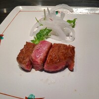 銀座のステーキ 銀座本店 - A5黒毛和牛 サーロインの鉄板ステーキ 50ｇ