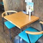 タコシュー - 店内①座った席