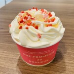 はちみつとミードのはちみつ工房 - はちみつソフトクリーム480円