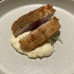 KINO_ - 本文のとおり。下に添えられてたのはザワークラウトだったかな（失念すみません）？良い組み合わせでした