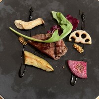 Osteria UVA RARA 横浜 - ビーフ炭火焼き