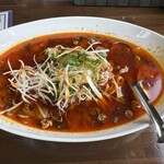 バンザイカフェ - 勝浦タンタンメンパスタは本格的！