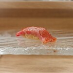 鮨処 暁 -akatsuki- - □大トロ握り(やま幸)　釧路