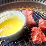 にしき - にんにくバターと一緒に