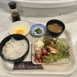 すなば珈琲 - たまごかけご飯モーニング800円