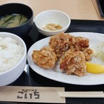 唐揚げ食堂 ごいち - 料理写真:ミニまんぷく定食（スタミナ唐揚げ定食（特製ダレ）・ライス大）