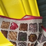 ブランジュリー パリの空の下 - ハンカチ柄合わせて、タルトショコラ待ってました。