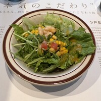 Aging beef ＆ Specialty coffee THE三本 - サラダバーの一例