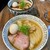 鈴鳴食堂 三番館 - 料理写真:dashi わんたん中華そば+味玉  ¥1100+130
          dashi わんたん塩そば+味玉  ¥1100+130