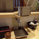 中華そば ながおか - お冷や給水口