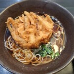 ゆで太郎 - 料理写真:桜海老かき揚げそば