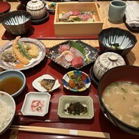 対馬のどぐろとイカ活き造り 博多 魚蔵 都ホテル店 - 